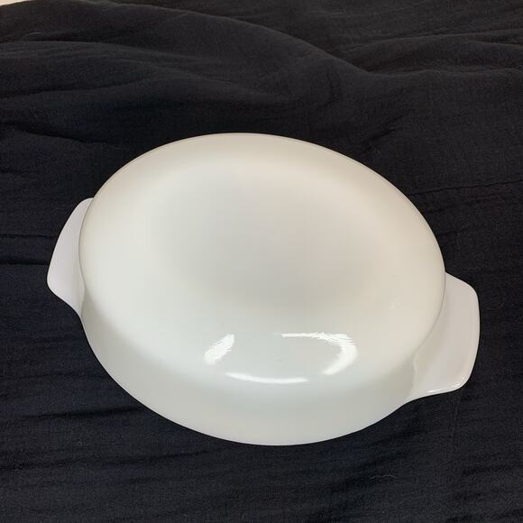 Vintage Fire King Oval HARVEST VEGETABLE Casserole Dish 1.5 Quart #433 1970s - Picture 5 of 10